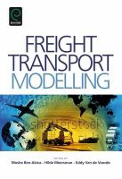 Freight transport modelling