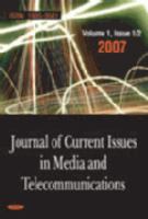 Journal of current issues in media and telecommunications
