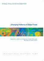 Changing patterns of global trade /