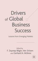 Drivers of global business success : lessons from emerging markets /