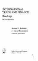 International trade and finance : readings /