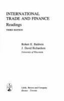 International trade and finance : readings /