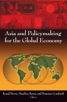 Asia and policymaking for the global economy /