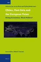 China, East Asia and the European Union strong economics, weak politics? /