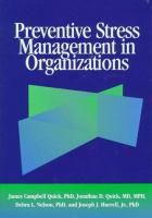 Preventive stress management in organizations /