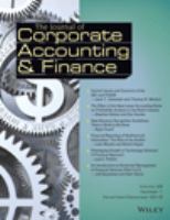 The journal of corporate accounting & finance
