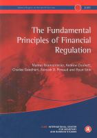 The fundamental principles of financial regulation /