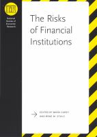 The risks of financial institutions /