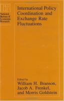 International policy coordination and exchange rate fluctuations /