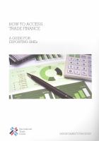 How to access trade finance : a guide for exporting SMEs /