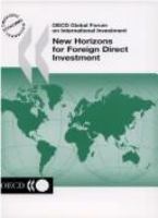 New horizons for foreign direct investment /