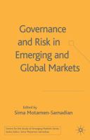 Governance and risk in emerging and global markets /