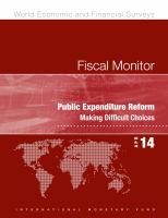 Public expenditure reform : making difficult choices.