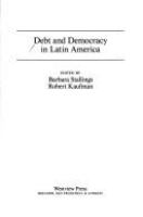 Debt and democracy in Latin America /