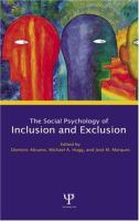 The social psychology of inclusion and exclusion /