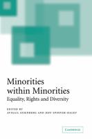 Minorities within minorities : equality, rights, and diversity /