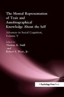 The mental representation of trait and autobiographical knowledge about the self /
