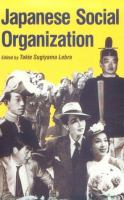 Japanese social organization /