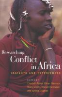 Researching conflict in Africa : insights and experiences /