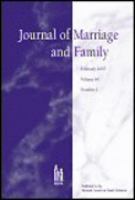 Journal of marriage and the family.