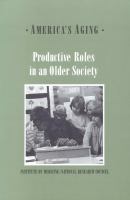 Productive roles in an older society /