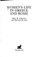 Women's life in Greece and Rome : [a source book in translation] /