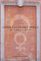 Gender and Islam in Africa : rights, sexuality, and law /