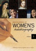 Encyclopedia of women's autobiography /
