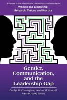 Gender, communication, and the leadership gap /