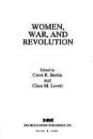 Women, war, and revolution /