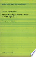 Gender, culture & society : selected readings in women's studies in the Philippines /