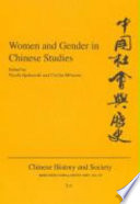 Women and gender in Chinese studies /