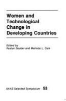 Women and technological change in developing countries /