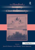 The handbook of sexuality in close relationships /