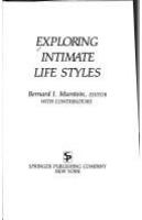 Exploring intimate life styles /