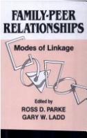 Family-peer relationships : modes of linkage /