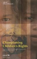 Championing children's rights : a global study of independent human rights institutions for children /