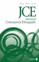 Journal of contemporary ethnography.