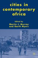 Cities in contemporary Africa /