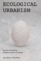 Ecological urbanism /