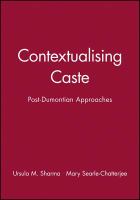 Contextualising caste : post-Dumontian approaches /