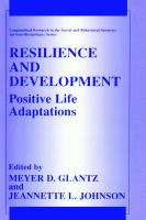 Resilience and development : positive life adaptations /