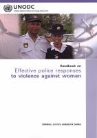 Handbook on effective police responses to violence against women.