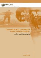 Transnational organized crime in West Africa : a threat assessment /