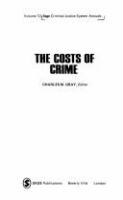 The Costs of crime /