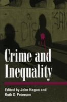 Crime and inequality /