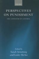 Perspectives on punishment : the contours of control /