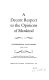 A decent respect to the opinions of mankind : Congressional State papers, 1774-1776 /