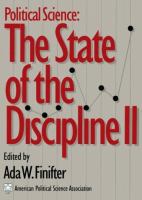 Political science : the state of the discipline II /