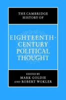 The Cambridge history of eighteenth-century political thought /